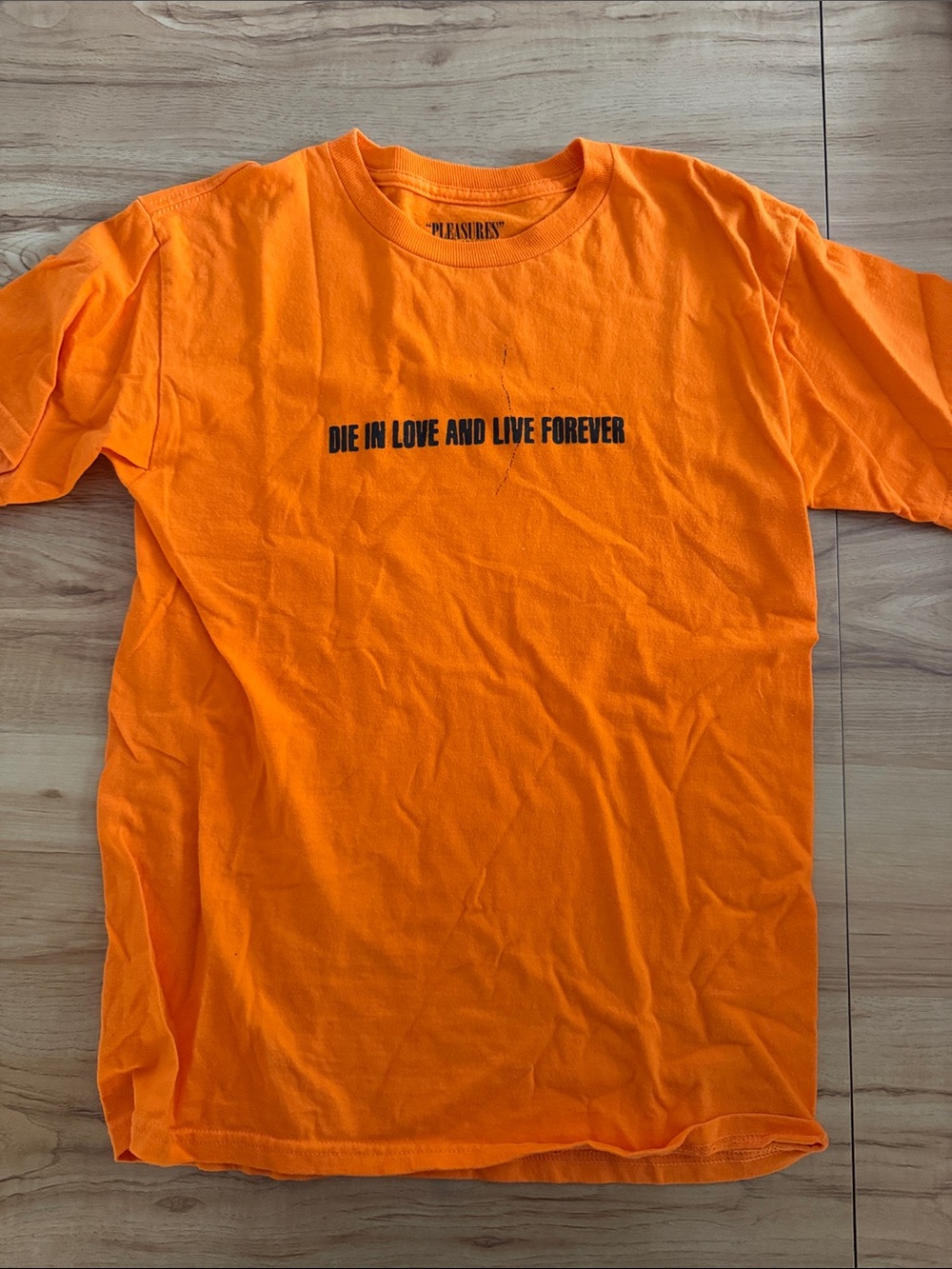 Orange Tee - Pleasures